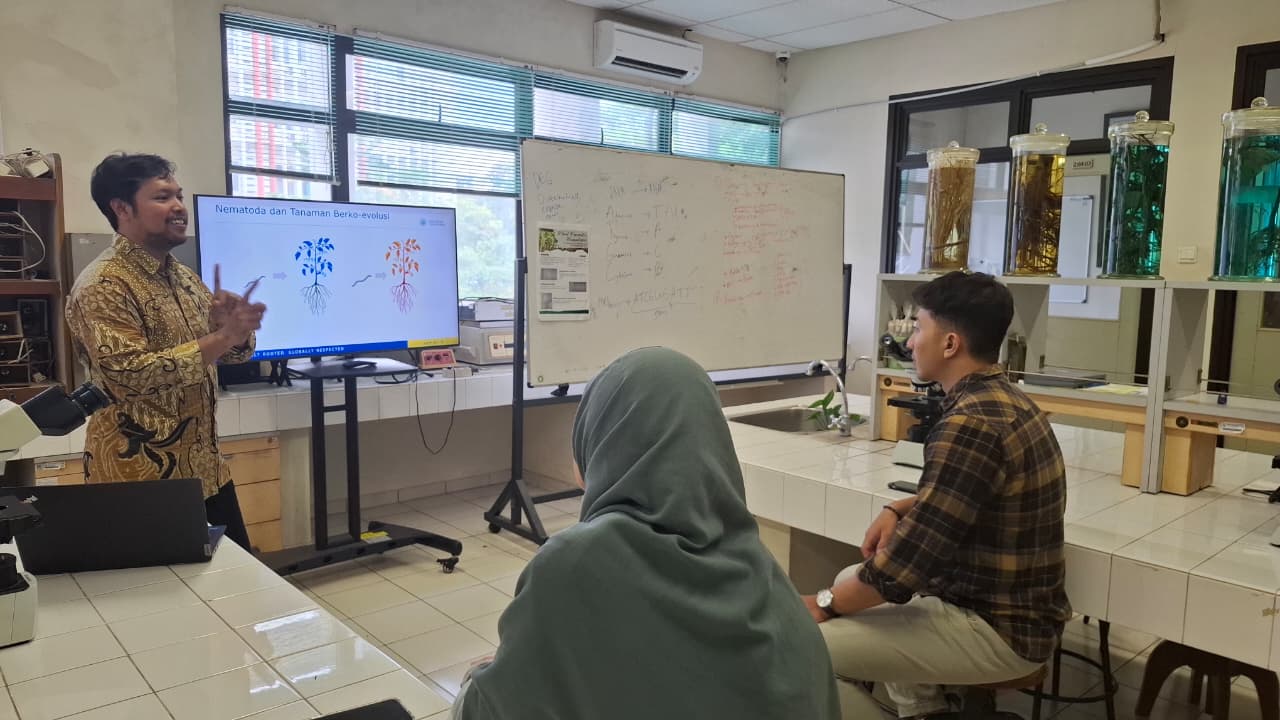 Salah Satu Mahasiswa Statistika UII Kerja Praktik Mengenai Analisis Data Bioinformatika